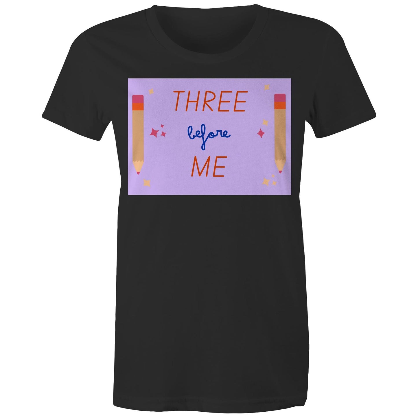 Three Before Me - Women's Maple Organic Tee