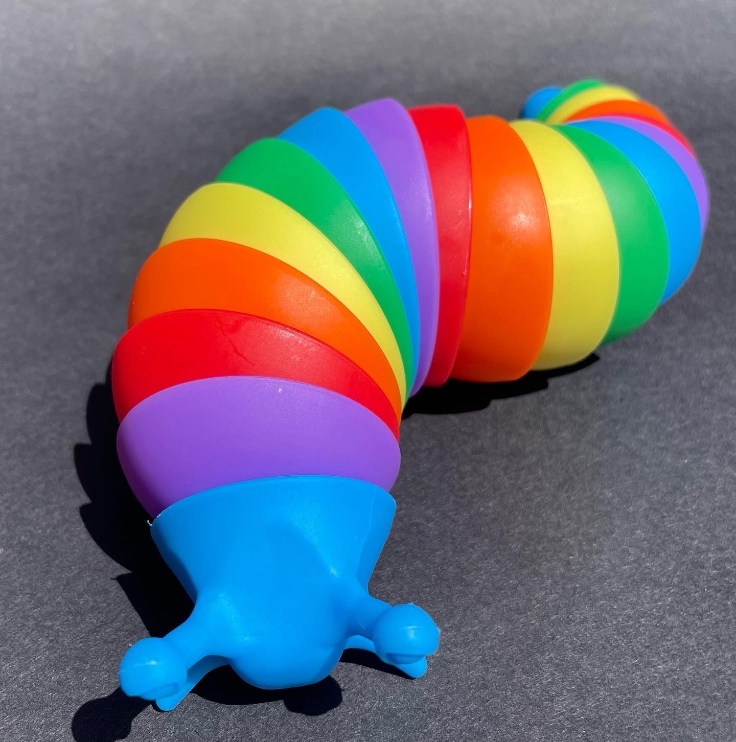Rainbow Sensory Slug