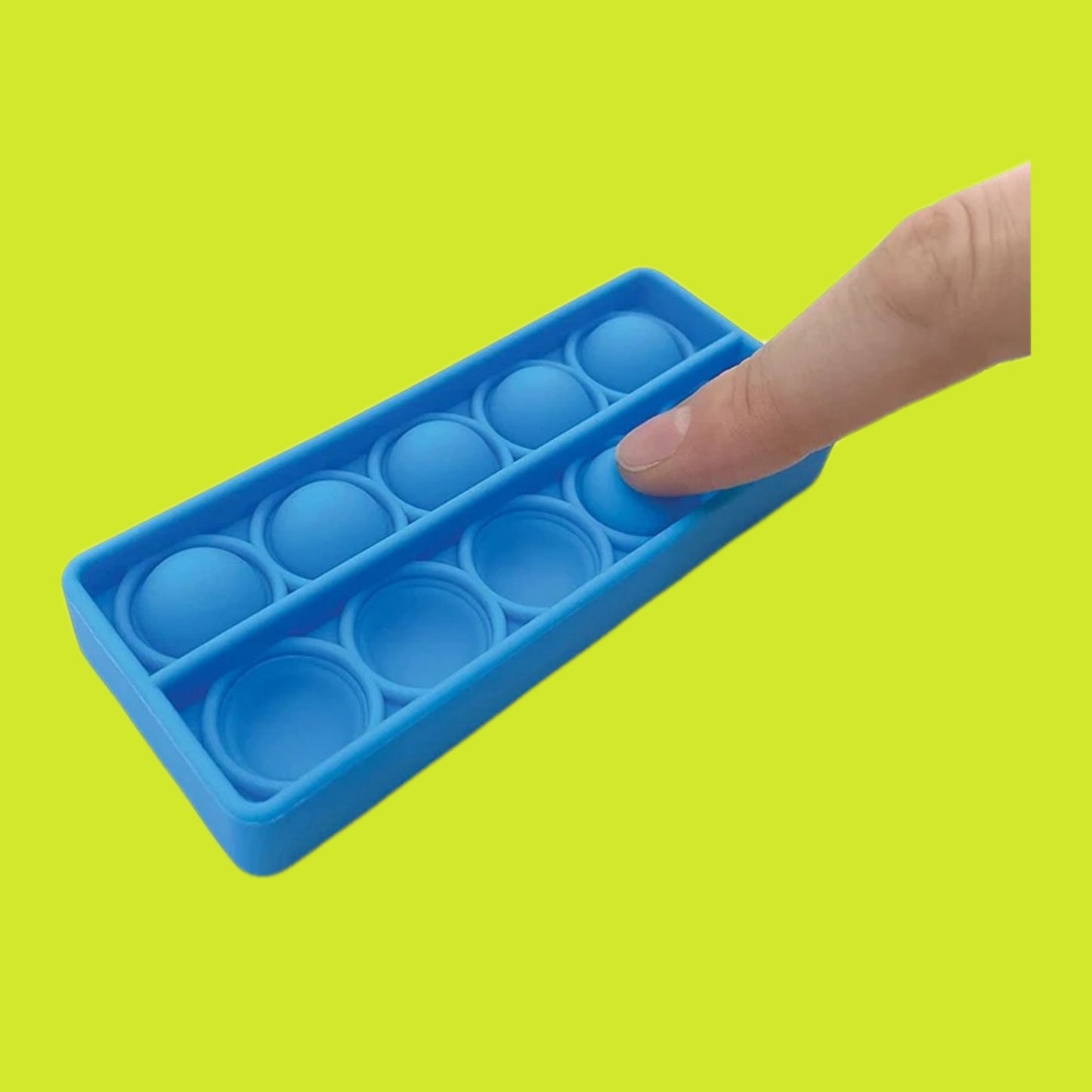 SECONDS Tens Frame (10s) Bubble Board Pop It