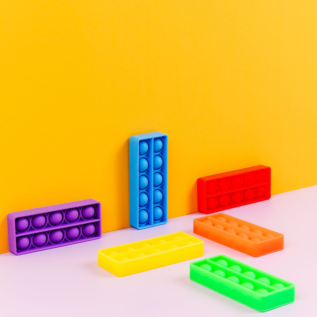 SECONDS Tens Frame (10s) Bubble Board Pop It
