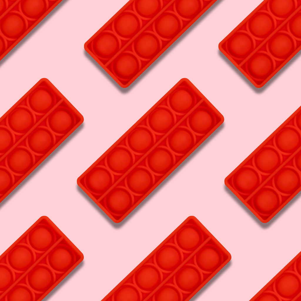 SECONDS Tens Frame (10s) Bubble Board Pop It