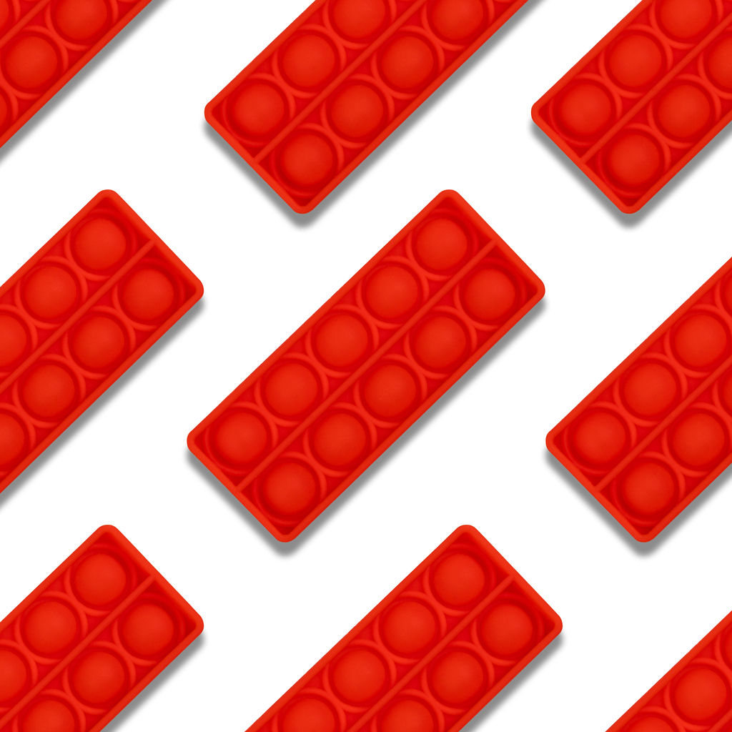 SECONDS Tens Frame (10s) Bubble Board Pop It