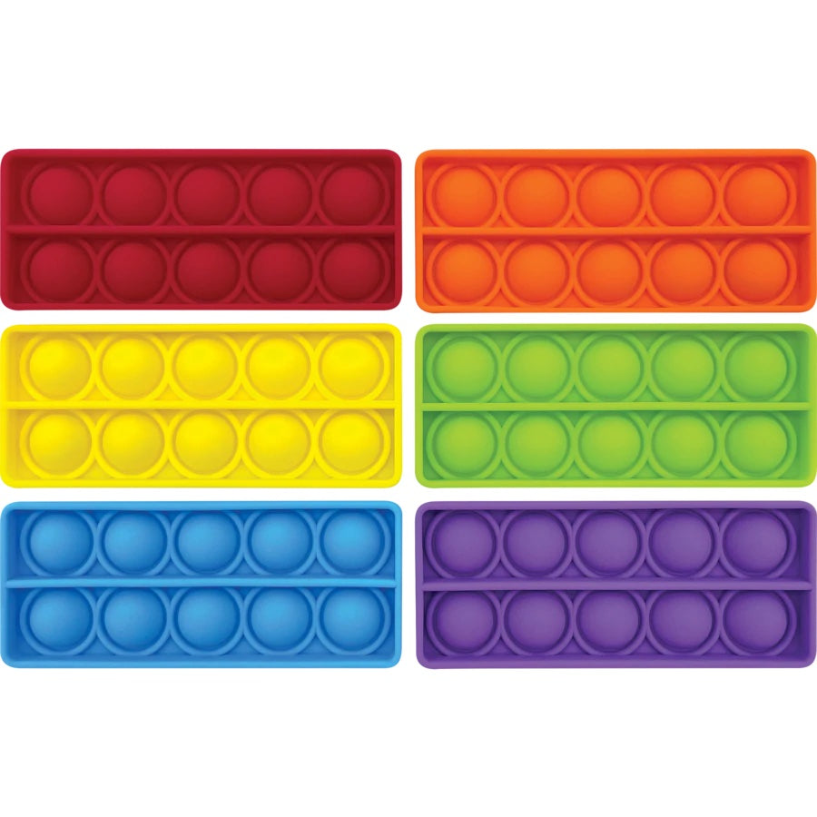 SECONDS Tens Frame (10s) Bubble Board Pop It