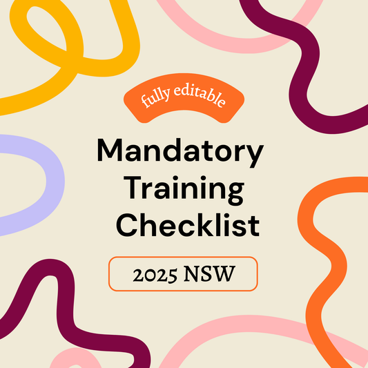 2025 NSW Teacher DoE Mandatory Training Checklist