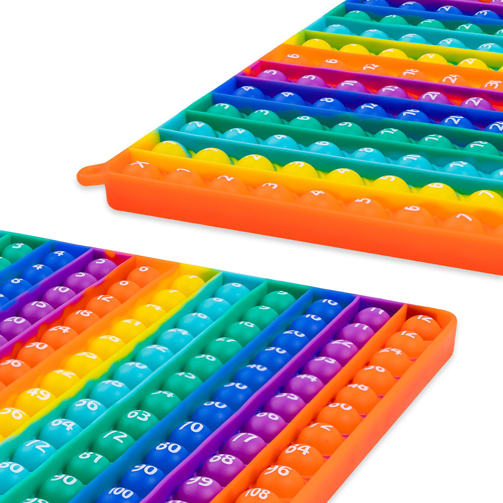 12 x 12 Multiplication and Times Tables Bubble Board POP IT!