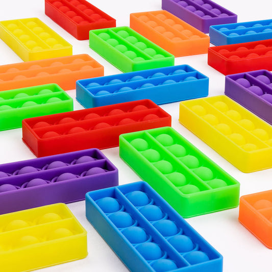 SECONDS Tens Frame (10s) Bubble Board Pop It